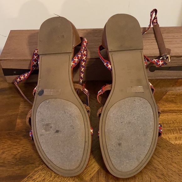 Indigo Rd sandals shoes Boho  Adjustable Strappy Flat 9 - Picture 9 of 11